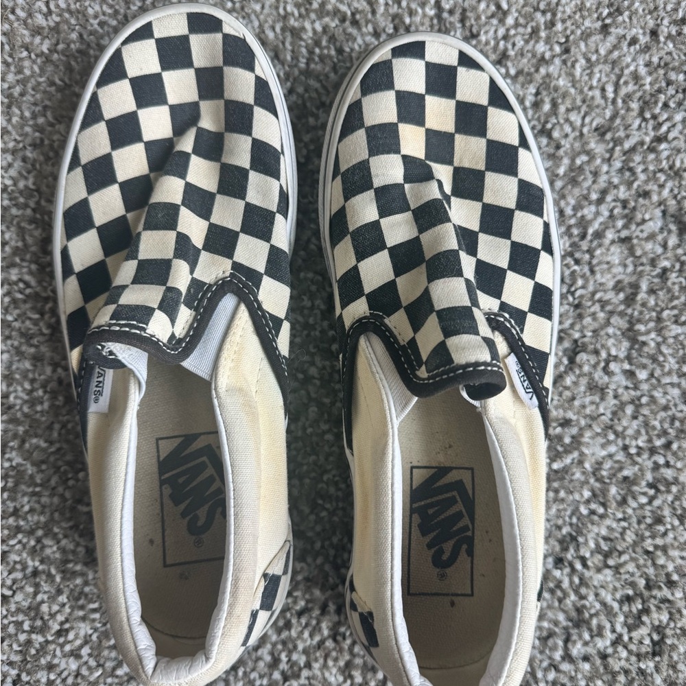 Vans Checkered Slip-On Shoes